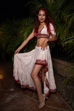 Load image into Gallery viewer, White Rose Bollywood Set