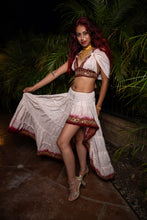 Load image into Gallery viewer, White Rose Bollywood Set