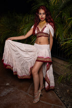 Load image into Gallery viewer, White Rose Bollywood Set