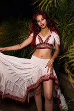 Load image into Gallery viewer, White Rose Bollywood Set