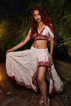 Load image into Gallery viewer, White Rose Bollywood Set