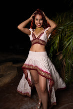 Load image into Gallery viewer, White Rose Bollywood Set