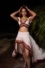 Load image into Gallery viewer, White Rose Bollywood Set