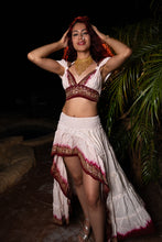 Load image into Gallery viewer, White Rose Bollywood Set