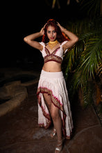 Load image into Gallery viewer, White Rose Bollywood Set