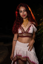 Load image into Gallery viewer, White Rose Bollywood Set