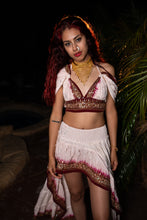 Load image into Gallery viewer, White Rose Bollywood Set