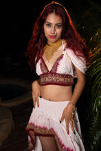 Load image into Gallery viewer, White Rose Bollywood Set