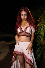 Load image into Gallery viewer, White Rose Bollywood Set