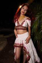 Load image into Gallery viewer, White Rose Bollywood Set