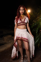 Load image into Gallery viewer, White Rose Bollywood Set