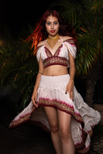 Load image into Gallery viewer, White Rose Bollywood Set