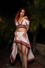 Load image into Gallery viewer, White Rose Bollywood Set