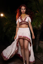 Load image into Gallery viewer, White Rose Bollywood Set