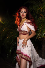 Load image into Gallery viewer, White Rose Bollywood Set