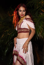 Load image into Gallery viewer, White Rose Bollywood Set