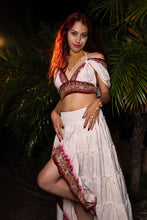 Load image into Gallery viewer, White Rose Bollywood Set