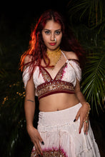 Load image into Gallery viewer, White Rose Bollywood Set