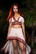 Load image into Gallery viewer, White Rose Bollywood Set