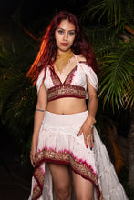 Load image into Gallery viewer, White Rose Bollywood Set