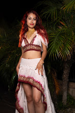 Load image into Gallery viewer, White Rose Bollywood Set