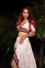 Load image into Gallery viewer, White Rose Bollywood Set