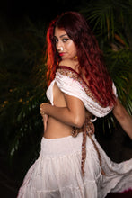 Load image into Gallery viewer, White Rose Bollywood Set