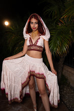 Load image into Gallery viewer, White Rose Bollywood Set