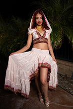 Load image into Gallery viewer, White Rose Bollywood Set