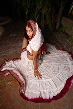 Load image into Gallery viewer, White Rose Bollywood Set