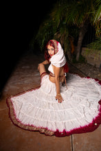 Load image into Gallery viewer, White Rose Bollywood Set