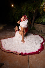 Load image into Gallery viewer, White Rose Bollywood Set