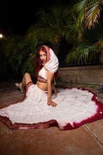 Load image into Gallery viewer, White Rose Bollywood Set