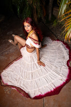 Load image into Gallery viewer, White Rose Bollywood Set