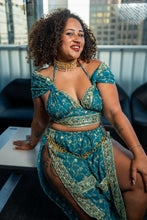 Load image into Gallery viewer, Turquoise Lotus Jasmine Set