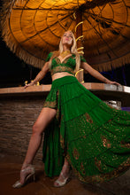 Load image into Gallery viewer, Emerald Forest Bollywood Set