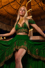 Load image into Gallery viewer, Emerald Forest Bollywood Set