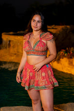 Load image into Gallery viewer, Pink Fantasy Mini Skirt Set
