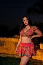 Load image into Gallery viewer, Pink Fantasy Mini Skirt Set
