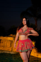 Load image into Gallery viewer, Pink Fantasy Mini Skirt Set