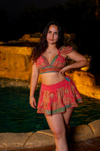 Load image into Gallery viewer, Pink Fantasy Mini Skirt Set