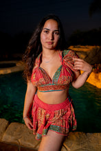 Load image into Gallery viewer, Pink Fantasy Mini Skirt Set