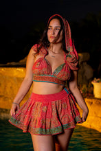 Load image into Gallery viewer, Pink Fantasy Mini Skirt Set