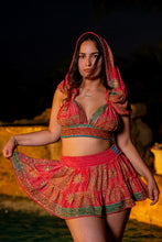 Load image into Gallery viewer, Pink Fantasy Mini Skirt Set