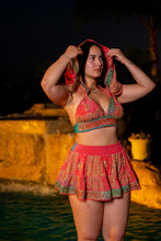 Load image into Gallery viewer, Pink Fantasy Mini Skirt Set