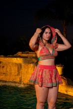 Load image into Gallery viewer, Pink Fantasy Mini Skirt Set