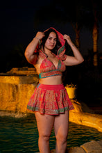 Load image into Gallery viewer, Pink Fantasy Mini Skirt Set