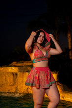 Load image into Gallery viewer, Pink Fantasy Mini Skirt Set