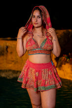 Load image into Gallery viewer, Pink Fantasy Mini Skirt Set