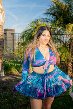 Load image into Gallery viewer, Rainbow Princess Micro Mini Skirt Set